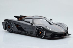 Koenigsegg Jesko Absolut Graphite Grå Asia Exclusive GT Spirit 1:18 CLDC025 Resin — bild 4 av 6