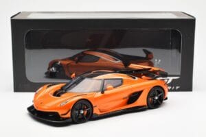 Koenigsegg Jesko Attack Tang Orange GT Spirit 1:18 GT898 Resin — bild 6 av 6