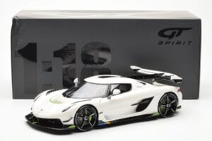 Koenigsegg Jesko Attack Vit GT Spirit 1:18 GT389 Resin — bild 6 av 6