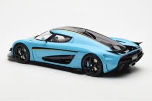 Koenigsegg Regera Baby Blå GT Spirit 1:18 GT881 Resin — bild 5 av 6