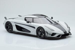 Koenigsegg Regera Grå Asia Exclusive GT Spirit 1:18 CLDC026 Resin — bild 3 av 5