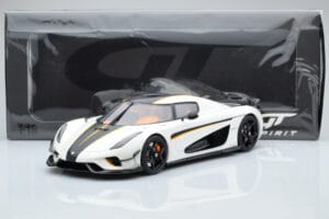 Koenigsegg Regera Vit GT Spirit 1:18 GT391 Resin — bild 5 av 5