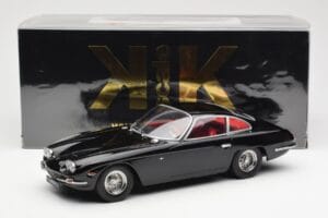 Lamborghini 400 GT 2+2 Svart KK-Scale 1:18 180394 Metall — bild 6 av 6