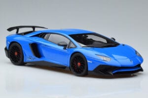 Lamborghini Aventador LP750-4 SV Blå AUTOart 1:18 74559 Komposit — bild 5 av 8