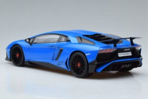 Lamborghini Aventador LP750-4 SV Blå AUTOart 1:18 74559 Komposit — bild 6 av 8