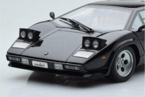 Lamborghini Countach LP5000S Svart AUTOart 1:18 74533 Metall — bild 8 av 10