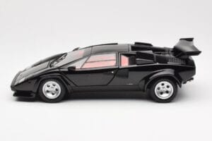 Lamborghini Countach LP 5000 Quattrovalvole Svart Kyosho 1:18 08320BK Metall — bild 4 av 8