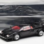 Lamborghini Countach LP 5000 Quattrovalvole Svart Kyosho 1:18 08320BK - image 8 of 8