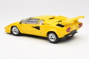 Lamborghini Countach LP 5000 Quattrovalvole Gul Kyosho 1:18 08320Y Metall — bild 7 av 8