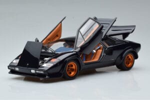 Lamborghini Countach LP500S Walter Wolf Mörkblå Kyosho 1:18 08320D Metall — bild 2 av 11