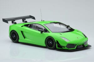 Lamborghini Gallardo LP600+ GT3 Grön Minichamps 1:18 151111101 Metall — bild 4 av 6