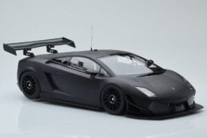 Lamborghini Gallardo LP600+ GT3 Matt Svart Minichamps 1:18 151111100 Metall — bild 4 av 6