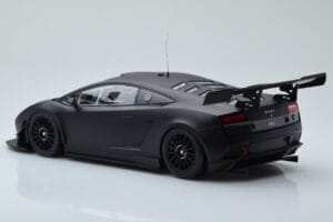 Lamborghini Gallardo LP600+ GT3 Matt Svart Minichamps 1:18 151111100 Metall — bild 5 av 6