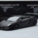 Lamborghini Gallardo LP600+ GT3 Matt Svart Minichamps 1:18 - image 6 of 6