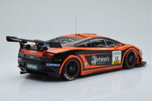 Lamborghini Gallardo LP600+ GT3 Rhinos Leipert Motorsport #12 A. Petrishin / D. Leiper ADAC GT Masters 2011 Minichamps 1:18 1 — bild 2 av 6