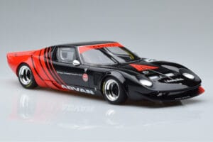 Lamborghini Miura LB Works Liberty Walk Advan GT Spirit 1:18 KJ033 Resin — bild 4 av 6