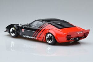 Lamborghini Miura LB Works Liberty Walk Advan GT Spirit 1:18 KJ033 Resin — bild 5 av 6