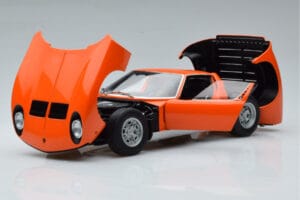 Lamborghini Miura SV Orange AUTOart 1:18 74542 Metall — bild 2 av 8