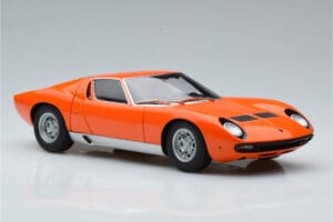 Lamborghini Miura SV Orange AUTOart 1:18 74542 Metall — bild 6 av 8