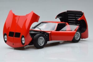 Lamborghini Miura SV Röd AUTOart 1:18 74543 Metall — bild 2 av 8