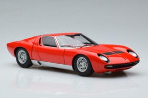 Lamborghini Miura SV Röd AUTOart 1:18 74543 Metall — bild 6 av 8
