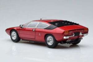 Lamborghini Urraco P250 Röd Kyosho 1:18 08446R Metall — bild 7 av 10