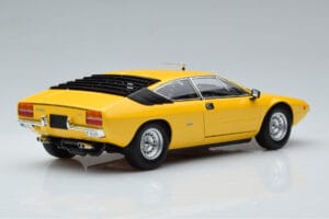 Lamborghini Urraco Gul Kyosho 1:18 08446GY Metall — bild 3 av 10