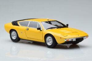 Lamborghini Urraco Gul Kyosho 1:18 08446GY Metall — bild 6 av 10