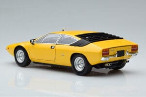 Lamborghini Urraco Gul Kyosho 1:18 08446GY Metall — bild 7 av 10