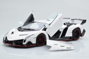Lamborghini Veneno Vit AUTOart 1:18 74507 Metall — bild 2 av 8
