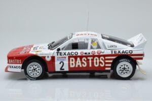 Lancia 037 Bastos #2 P. Snijers / D. Colebunders Rally Ypres 1985 IXO 1:18 18RMC136 Metall — bild 3 av 6