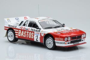 Lancia 037 Bastos #2 P. Snijers / D. Colebunders Rally Ypres 1985 IXO 1:18 18RMC136 Metall — bild 4 av 6