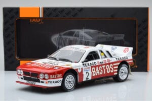 Lancia 037 Bastos #2 P. Snijers / D. Colebunders Rally Ypres 1985 IXO 1:18 18RMC136 Metall — bild 6 av 6