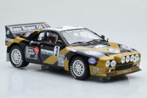 Lancia 037 ESSO #3 F. Tabaton Rally Targa Florio 1985 Kyosho 1:18 08306H Metall — bild 6 av 8