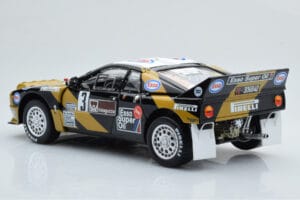 Lancia 037 ESSO #3 F. Tabaton Rally Targa Florio 1985 Kyosho 1:18 08306H Metall — bild 7 av 8