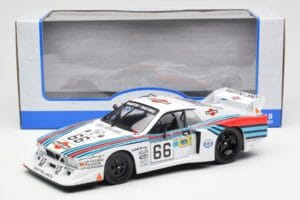 Lancia Beta Montecarlo Gr.5 #66 24 Hours of Le Mans 1981 MCG 1:18 MCG18813R Metall — bild 6 av 6