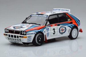 Lancia Delta HF Integrale Evoluzione #3 D. Auriol / B. Occelli Tour de Corse 1992 Kyosho 1:18