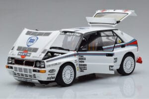 Lancia Delta HF Integrale Evoluzione Test Car Kyosho 1:18 08348G Metall — bild 2 av 9