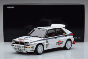 Lancia Delta HF Integrale Evoluzione Test Car Kyosho 1:18 08348G Metall — bild 9 av 9