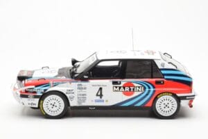 Lancia Delta Integrale 16V #4 A. Fiorio Rally Safari 1990 IXO 1:18 18RMC139B Metall — bild 3 av 6