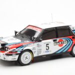 Lancia Delta Integrale 16V #5 J. Kankkunen / J. Piironen Rally Safari 1990 IXO 1:18