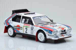 Lancia Delta S4 #2 M. Alen / I. Kivimaki Rally San Remo 1986 IXO 1:18 18RMC130A Metall — bild 4 av 6