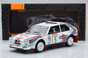 Lancia Delta S4 #5 M. Biasion / T. Siviero Rally San Remo 1986 IXO 1:18 18RMC130B Metall — bild 6 av 6