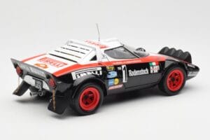 Lancia Stratos HF #1 Hunsruck Rally 1978 Kyosho 1:18 08130D Metall — bild 3 av 8