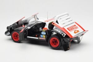 Lancia Stratos HF #1 Hunsruck Rally 1978 Kyosho 1:18 08130D Metall — bild 5 av 8