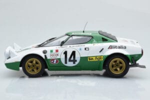Lancia Stratos Alitalia #14 S. Munari / M. Mannucci Winners Rally Monte Carlo 1975 Minichamps 1:18 155751714 Metall — bild 3 av 6