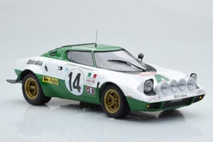 Lancia Stratos Alitalia #14 S. Munari / M. Mannucci Winners Rally Monte Carlo 1975 Minichamps 1:18 155751714 Metall — bild 4 av 6