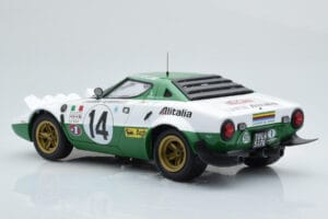 Lancia Stratos Alitalia #14 S. Munari / M. Mannucci Winners Rally Monte Carlo 1975 Minichamps 1:18 155751714 Metall — bild 5 av 6