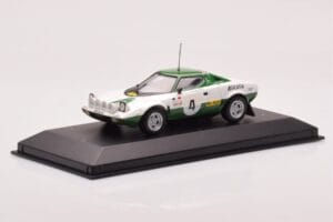 Lancia Stratos Alitalia #4 B. Waldegaard / H. Thorzelius Winner Rally Sweden 1975 Minichamps 1:43 430751204 Metall — bild 2 av 4