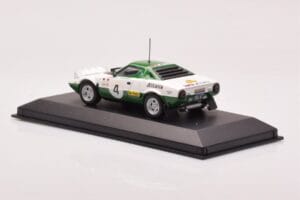 Lancia Stratos Alitalia #4 B. Waldegaard / H. Thorzelius Winner Rally Sweden 1975 Minichamps 1:43 430751204 Metall — bild 3 av 4